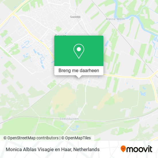 Monica Alblas Visagie en Haar kaart