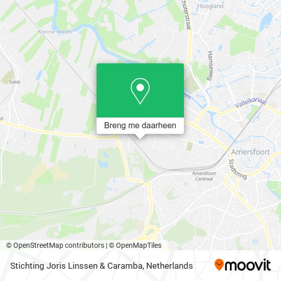 Stichting Joris Linssen & Caramba kaart
