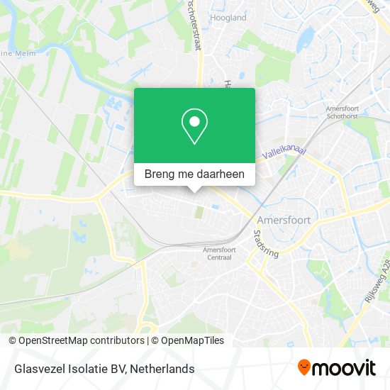 Glasvezel Isolatie BV kaart