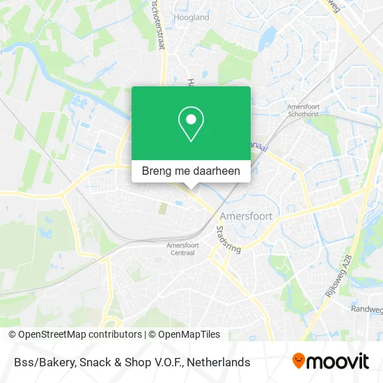 Bss / Bakery, Snack & Shop V.O.F. kaart