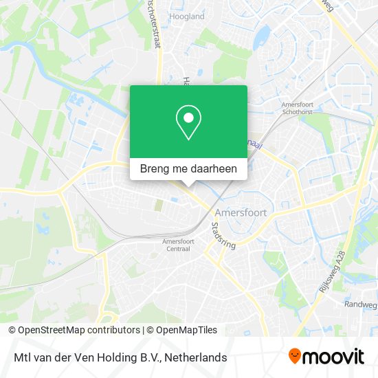 Mtl van der Ven Holding B.V. kaart