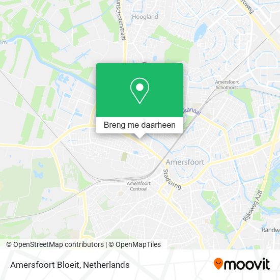 Amersfoort Bloeit kaart