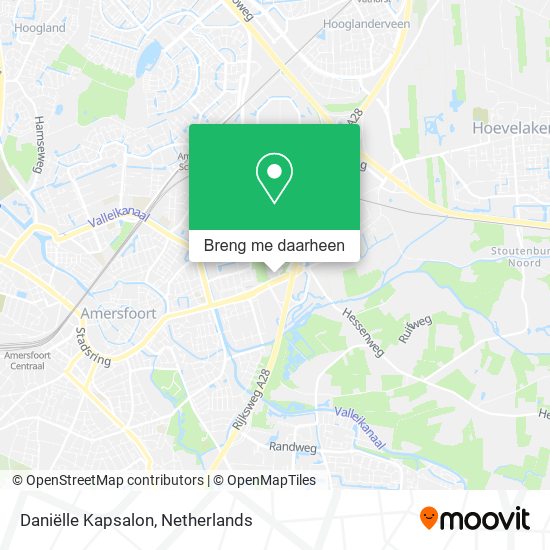 Daniëlle Kapsalon kaart