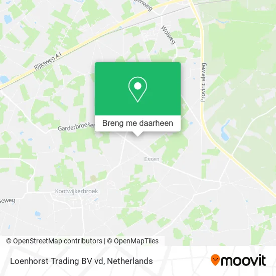 Loenhorst Trading BV vd kaart