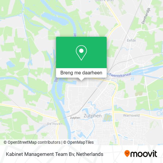 Kabinet Management Team Bv kaart