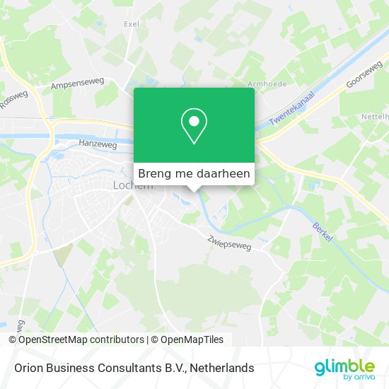 Orion Business Consultants B.V. kaart