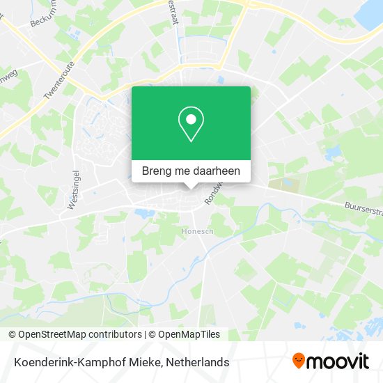 Koenderink-Kamphof Mieke kaart