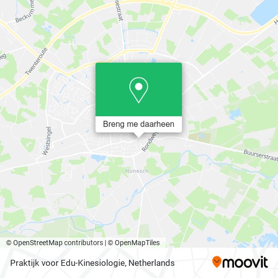Praktijk voor Edu-Kinesiologie kaart