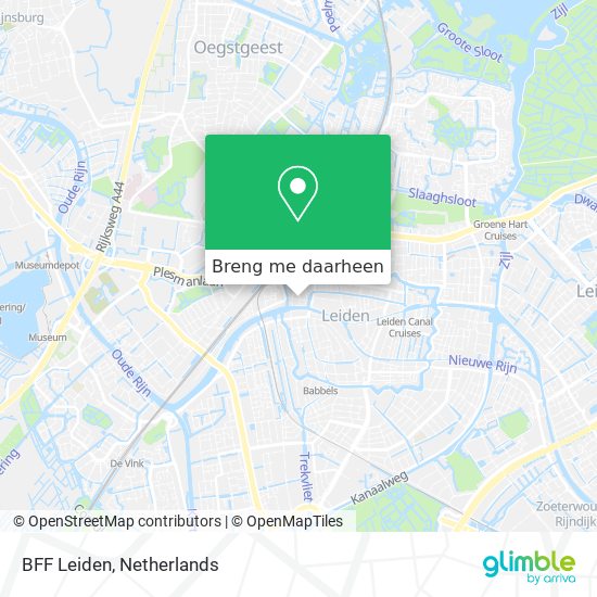 BFF Leiden kaart