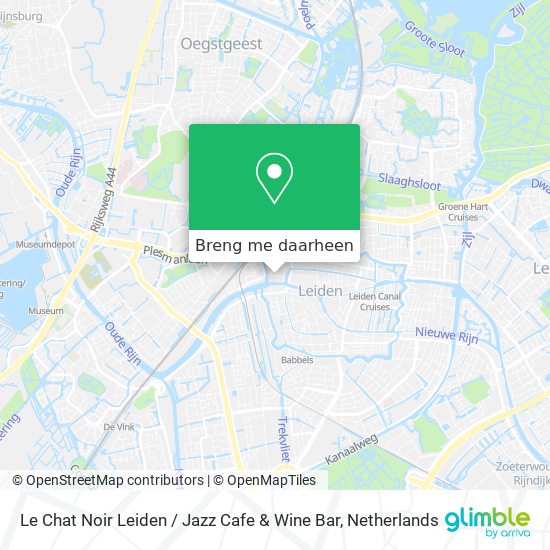 Le Chat Noir Leiden / Jazz Cafe & Wine Bar kaart