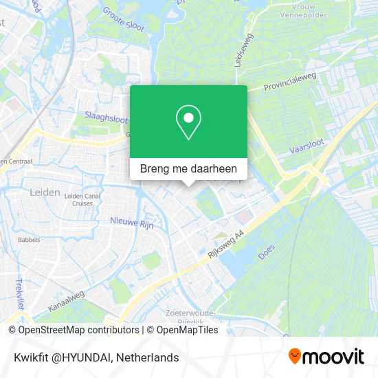 Kwikfit @HYUNDAI kaart