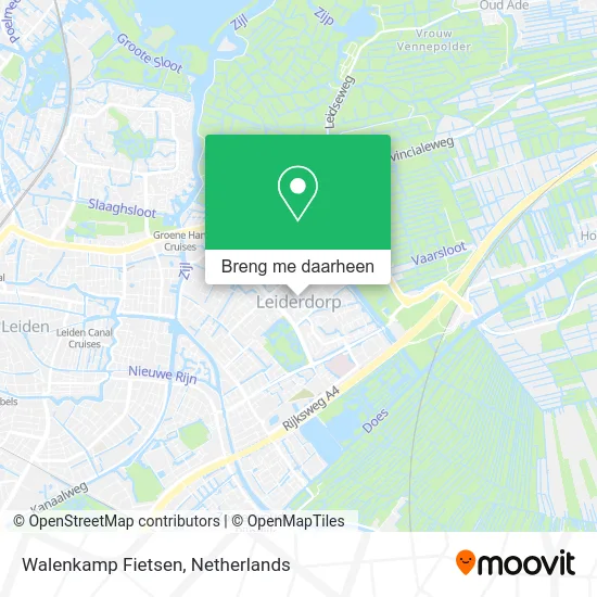 Walenkamp Fietsen kaart