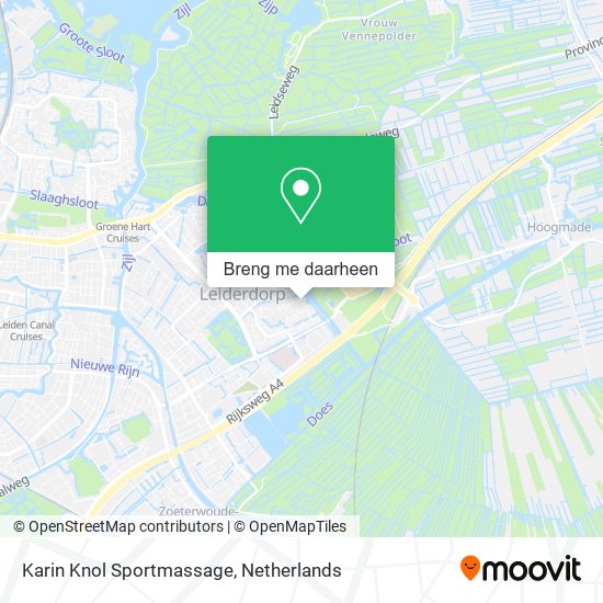 Karin Knol Sportmassage kaart