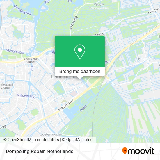 Dompeling Repair kaart