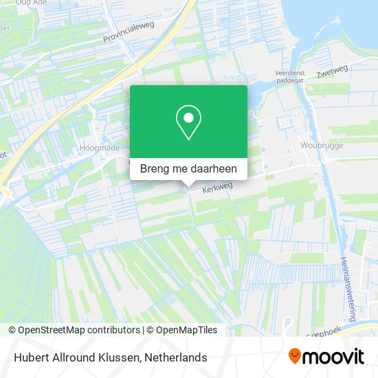 Hubert Allround Klussen kaart