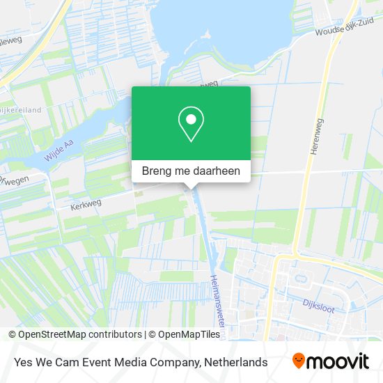 Yes We Cam Event Media Company kaart