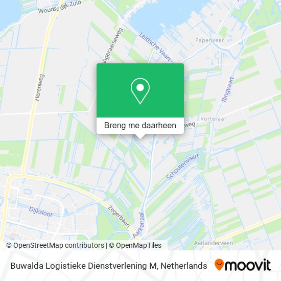 Buwalda Logistieke Dienstverlening M kaart