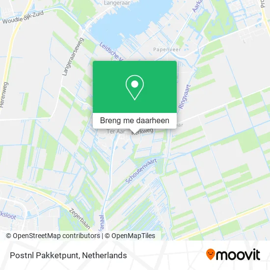 Postnl Pakketpunt kaart