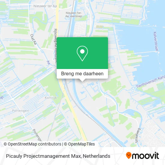 Picauly Projectmanagement Max kaart