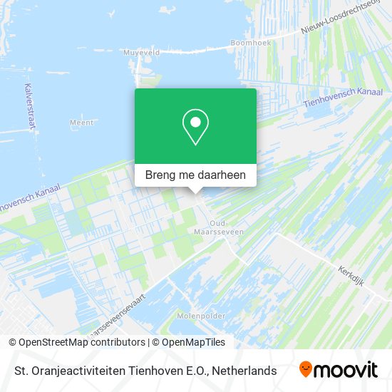 St. Oranjeactiviteiten Tienhoven E.O. kaart