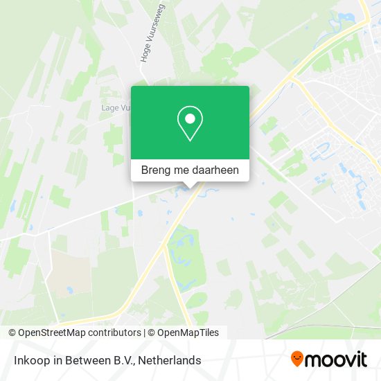 Inkoop in Between B.V. kaart