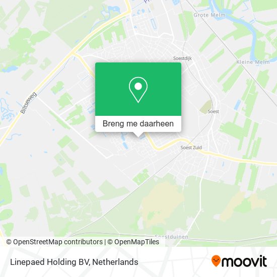 Linepaed Holding BV kaart