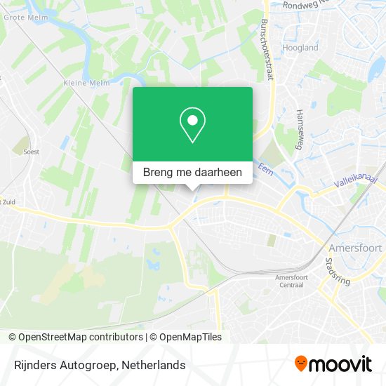 Rijnders Autogroep kaart