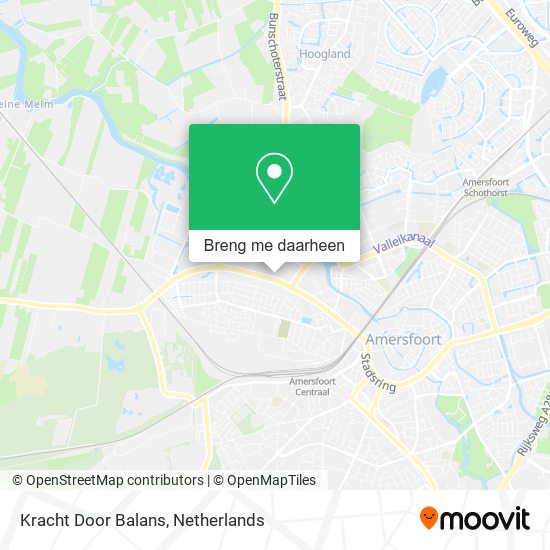 Kracht Door Balans kaart