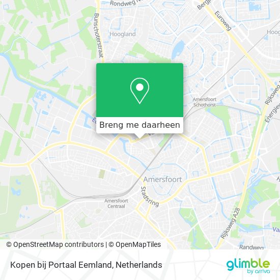 Kopen bij Portaal Eemland kaart