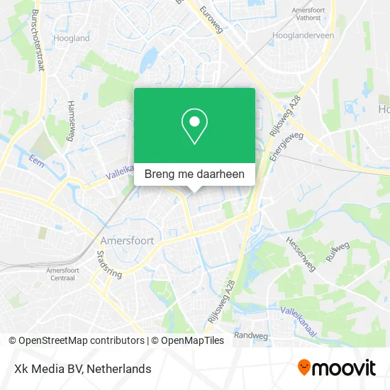 Xk Media BV kaart