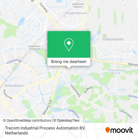 Trecom Industrial Process Automation BV kaart