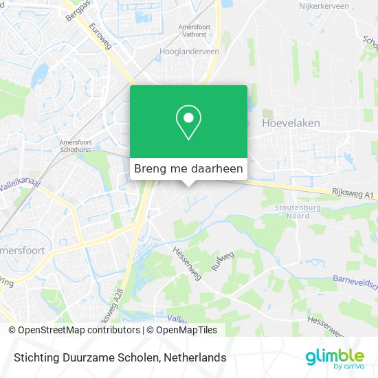 Stichting Duurzame Scholen kaart