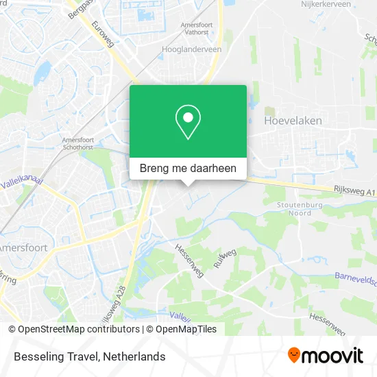Besseling Travel kaart