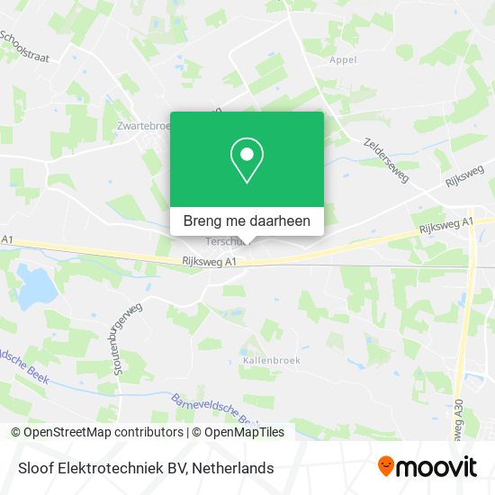 Sloof Elektrotechniek BV kaart