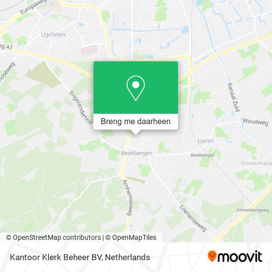 Kantoor Klerk Beheer BV kaart