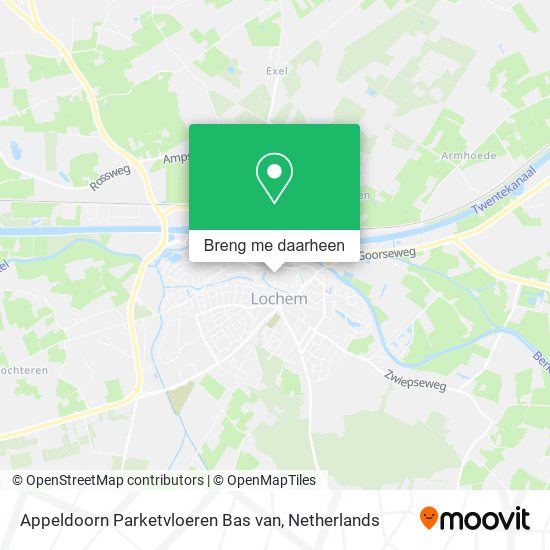 Appeldoorn Parketvloeren Bas van kaart