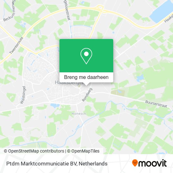 Ptdm Marktcommunicatie BV kaart