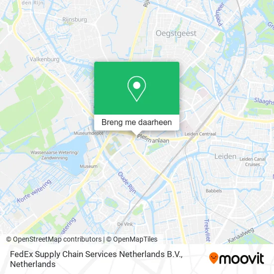 FedEx Supply Chain Services Netherlands B.V. kaart