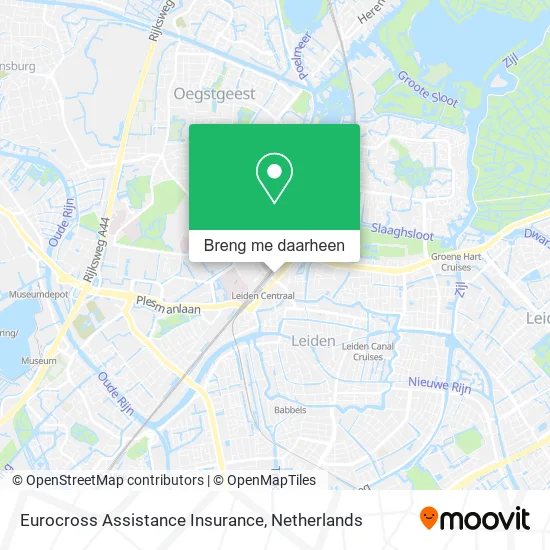 Eurocross Assistance Insurance kaart