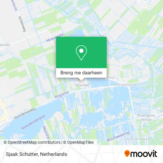 Sjaak Schutter kaart