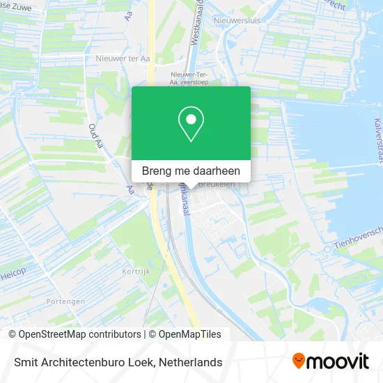 Smit Architectenburo Loek kaart