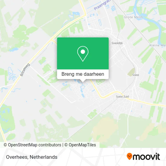 Overhees kaart