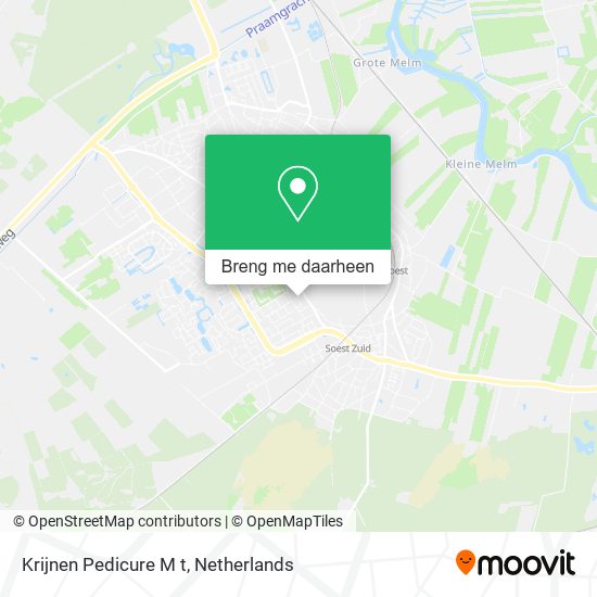 Krijnen Pedicure M t kaart
