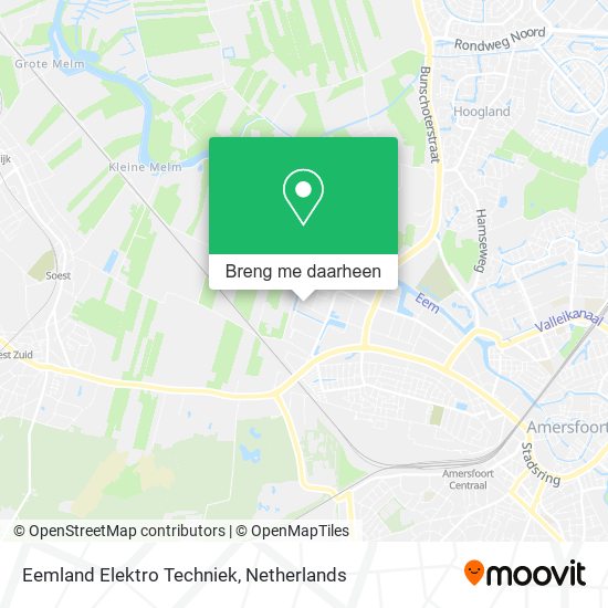 Eemland Elektro Techniek kaart