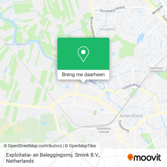 Exploitatie- en Beleggingsmij. Smink B.V. kaart