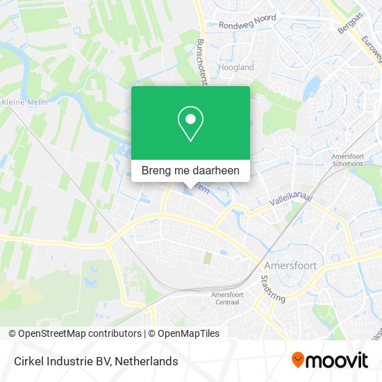 Cirkel Industrie BV kaart