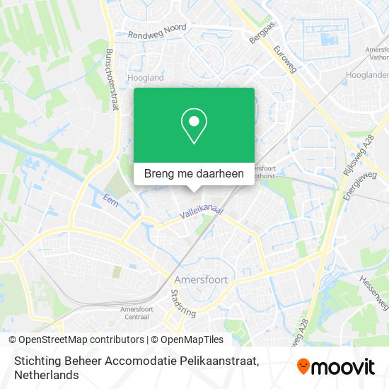 Stichting Beheer Accomodatie Pelikaanstraat kaart