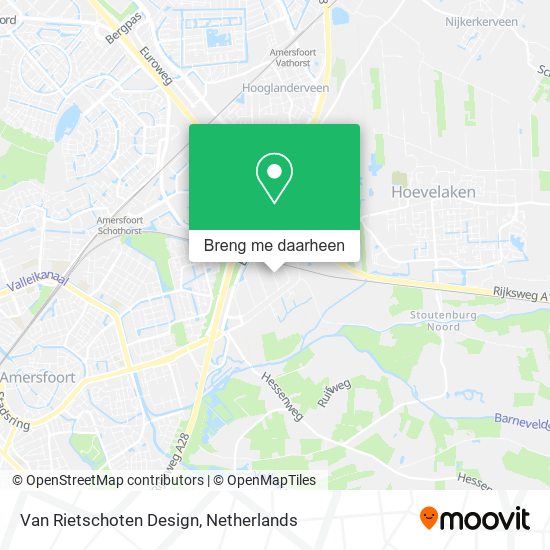 Van Rietschoten Design kaart