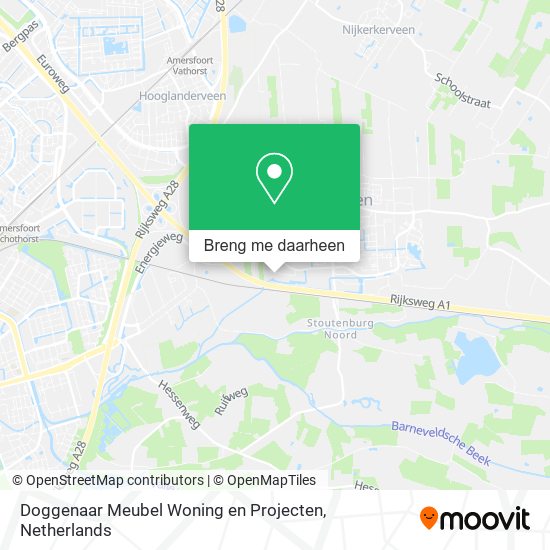 Doggenaar Meubel Woning en Projecten kaart