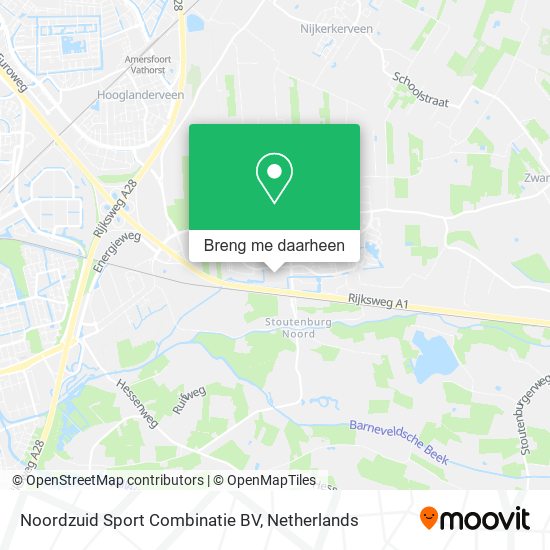 Noordzuid Sport Combinatie BV kaart